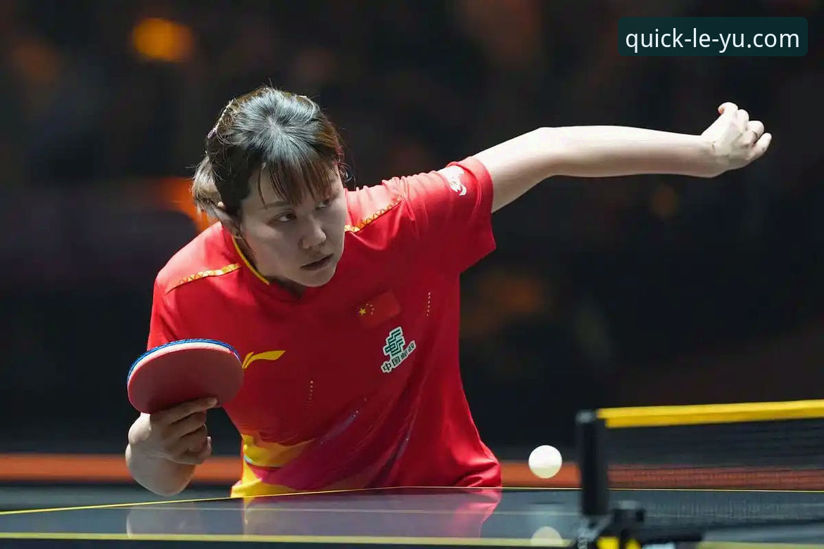 陈幸同世乒赛首秀全面解析：从护台优势到正手压制，中国女乒3-0横扫台北队
